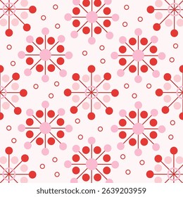 Red mandala seamless pattern. A romantic and radiant piece perfect for art and crafts, digital paper, fabric printing, textile printing, packaging, scrapbooking, gift wrap, background and more.
