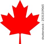 The red maple leaf from the Canadian flag.