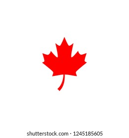 red maple leaf logo