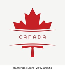 red maple leaf logo for canada