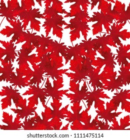 red maple leaves background