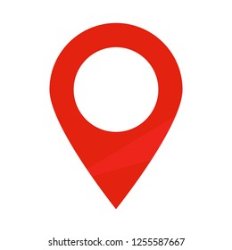 Maps Pin Location Map Icon Location Stock Vector (Royalty Free) 1201014592