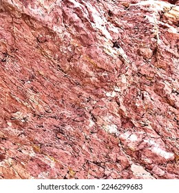 Red marble texture background vector illustration, Stone wall background.