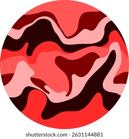 Red Marble Texture Vector Design