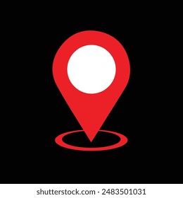 Red marker Location Icon free icon