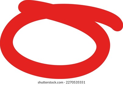 Red Marker Pen Writing Circle Note Recheck Edit Comment