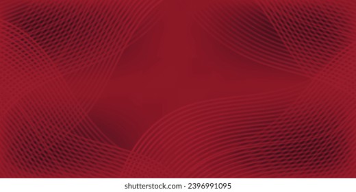 Red maroon background with 3D modern wave curve abstract presentation background. Luxury paper cut background. 3d vector illustration for decoration, banner, flyer, business card design