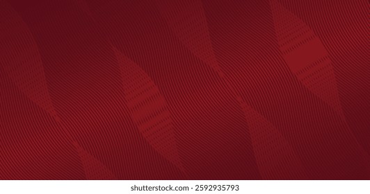 Red maroon background with 3D modern wave curve abstract presentation background. Luxury paper cut background. 3d vector illustration for decoration, banner, flyer, business card