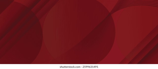 Red maroon background with 3D modern wave curve abstract presentation background. Luxury paper cut background. 3d vector illustration for decoration, banner, flyer, business card design, and much more