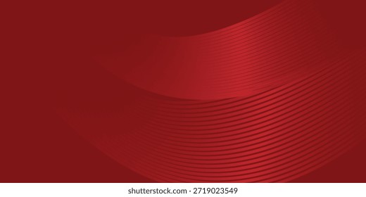 Roter marooner Hintergrund mit 3D moderner Wellenlinie abstrakter Präsentationshintergrund. Luxuriöser Papierschnitt-Hintergrund. 3D-Vektorgrafik für Dekoration, Banner, Flyer, Visitenkartendesign und vieles mehr