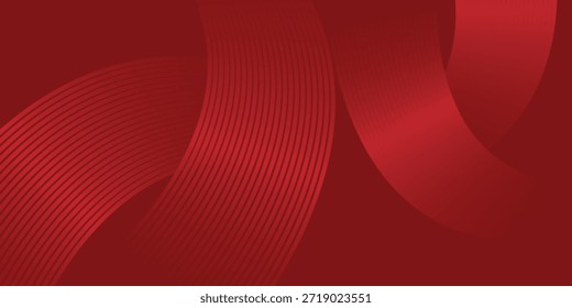 Roter marooner Hintergrund mit 3D moderner Wellenlinie abstrakter Präsentationshintergrund. Luxuriöser Papierschnitt-Hintergrund. 3D-Vektorgrafik für Dekoration, Banner, Flyer, Visitenkartendesign und vieles mehr