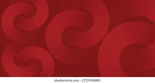 Roter marooner Hintergrund mit 3D moderner Wellenlinie abstrakter Präsentationshintergrund. Luxuriöser Papierschnitt-Hintergrund. 3D-Vektorgrafik für Dekoration, Banner, Flyer, Visitenkartendesign und vieles mehr

