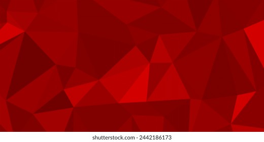 red maroon background with triangles