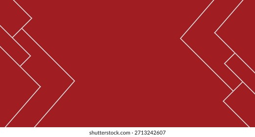 Fondo geométrico marrón rojo con espacio de copia para el diseño de la presentación. Vector abstracto elegante patrón de fondo blanco y oro. Textura de cuadrados y líneas. Composición de Formas dinámicas. Vector Eps10.