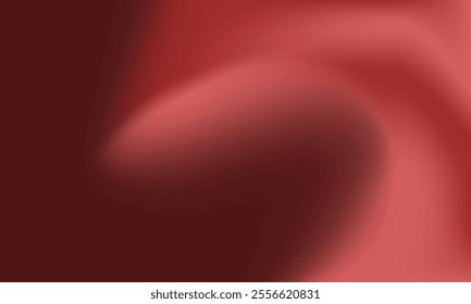 Red maroon gradient background design. Modern smooth curved gradation overlay texture for artwork, banner, cover, decoration, backdrop, advertising, commercial, surface, website, celebration, branding