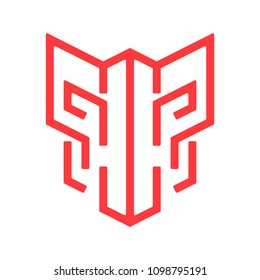 Red Mask Logo