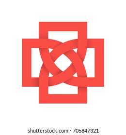 red medical cross logo concept