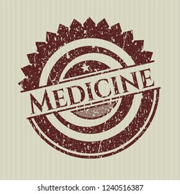 Red Medicine distress rubber grunge texture seal