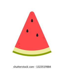 Red melon cartoon vector. symbol. logo design.