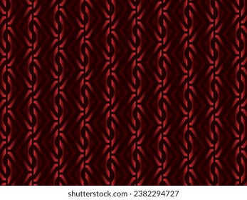 Abstrakter Hintergrund aus rotem Metall mit Retro-Konzept. Einzigartiges Roheisen-Ornament...
