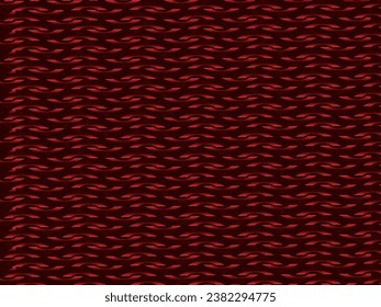 Red metal abstract background with retro concept. Unique red iron ornament..