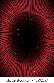 Red metal space