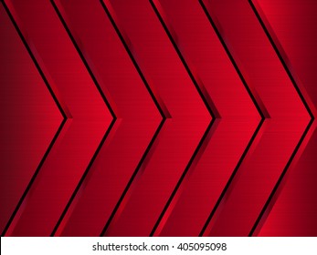 Red metallic background. abstract vector illustration