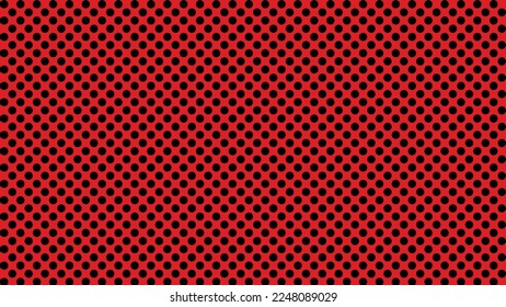 Fondo de fibra circular metálica roja.