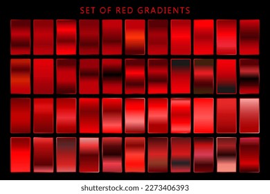 Red Metallic Gradients Premium