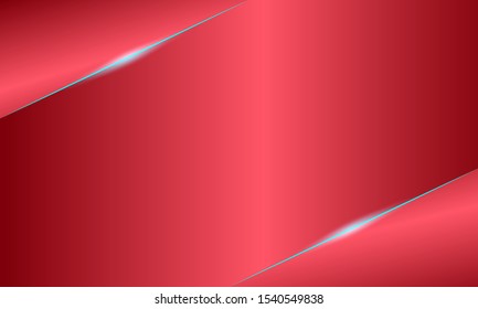 Red metallic light effect background