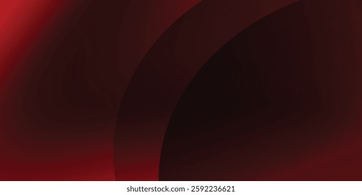 Red metallic radial gradient with scratches. Red foil surface texture effect. Vector illustration.