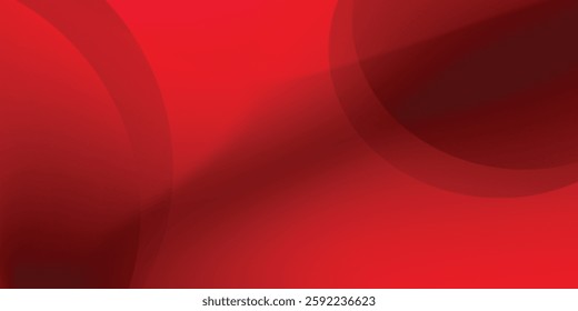 Red metallic radial gradient with scratches. Red foil surface texture effect. Vector illustration.