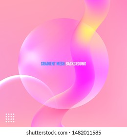 Red Minimal covers design. Red Abstract fluid color pattern