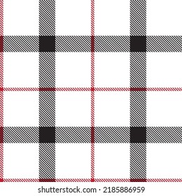 Red Minimal Plaid textured seamless pattern for fashion textiles and graphics
