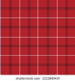 Red Minimal Plaid textured seamless pattern for fashion textiles and graphics