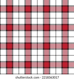 Red Minimal Plaid textured seamless pattern for fashion textiles and graphics