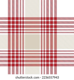 Red Minimal Plaid textured seamless pattern for fashion textiles and graphics