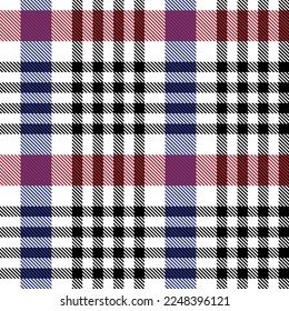 Red Minimal Plaid textured seamless pattern for fashion textiles and graphics