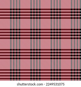 Red Minimal Plaid textured seamless pattern for fashion textiles and graphics