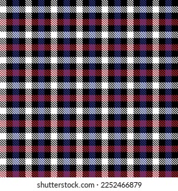 Red Minimal Plaid textured seamless pattern for fashion textiles and graphics