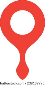 Red mirror, red logo, red pin, logotype, round, abstract