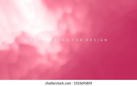Red misty background. Vector Illustration for advertising, marketing, presentation. Mobile screen.