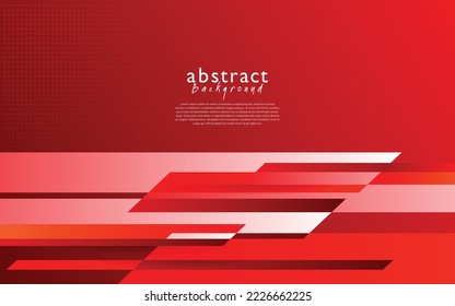 red modern abstract background design