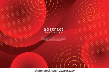 red modern abstract background design