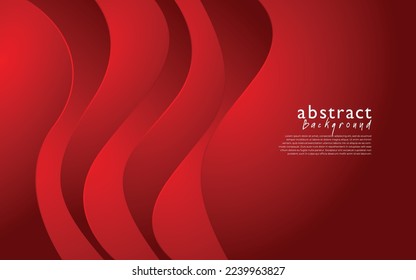 red modern abstract background design