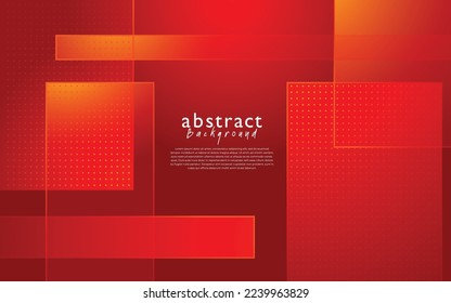 diseño de fondo abstracto rojo moderno