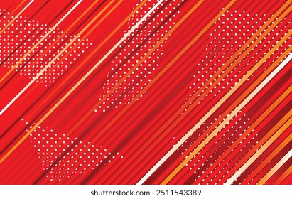 red modern abstract background design template