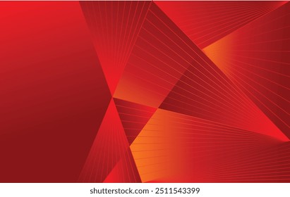 Plantilla de diseño de fondo abstracto moderno rojo