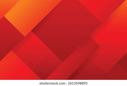red modern abstract background design template