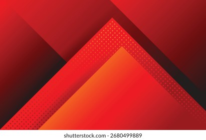 red modern abstract background design template